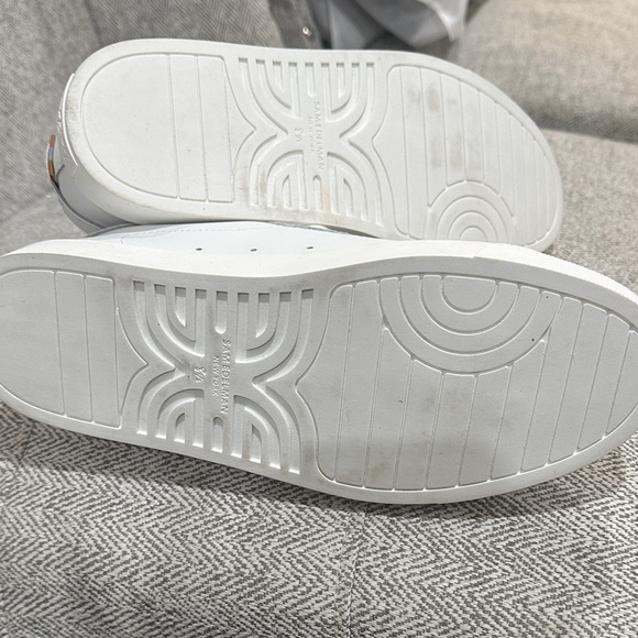 Sam Edelman Ethyl White Lace Up Sneaker - Picture 9 of 10